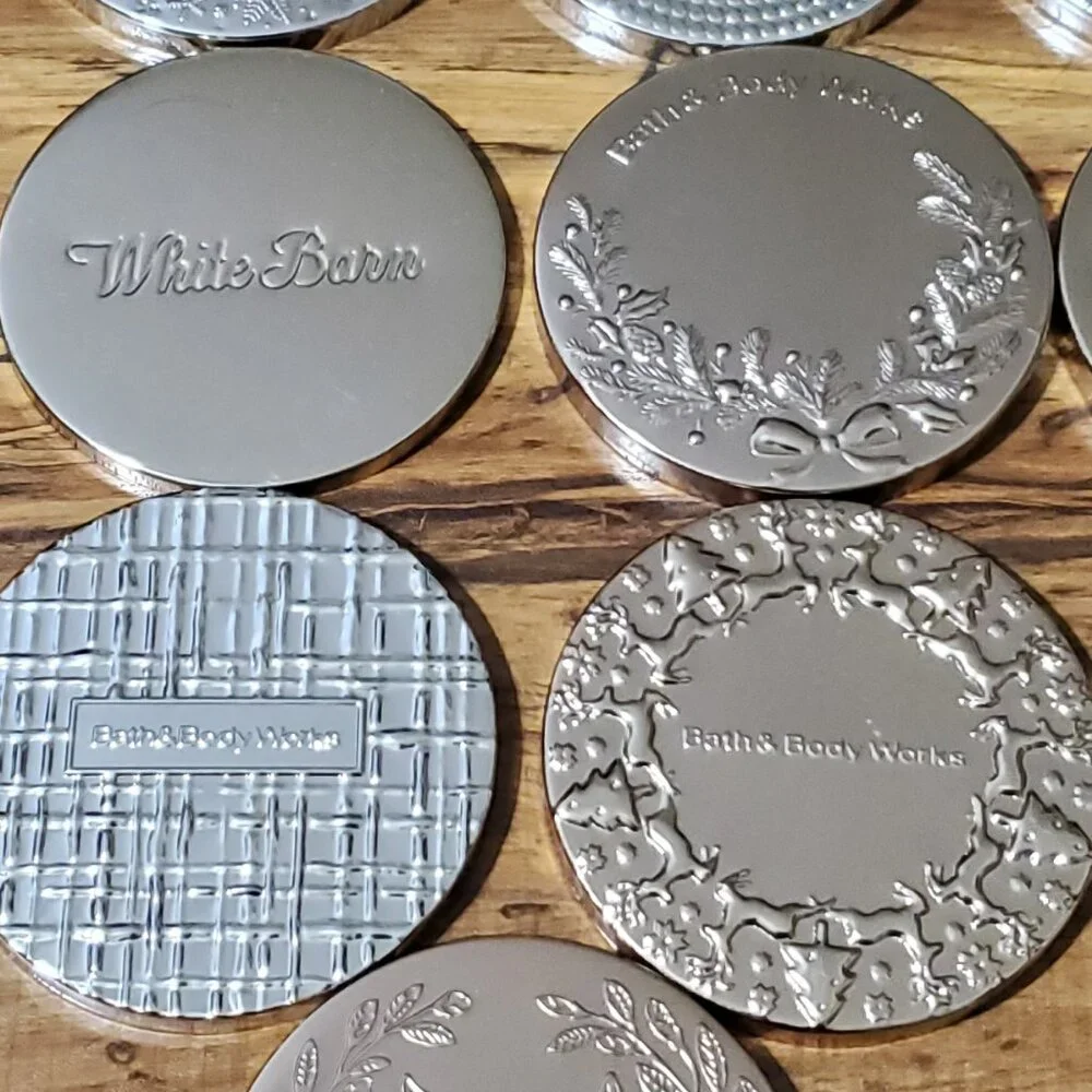 Bath & Body Works 3-Wick Candle Lids 17 Decorative Lids